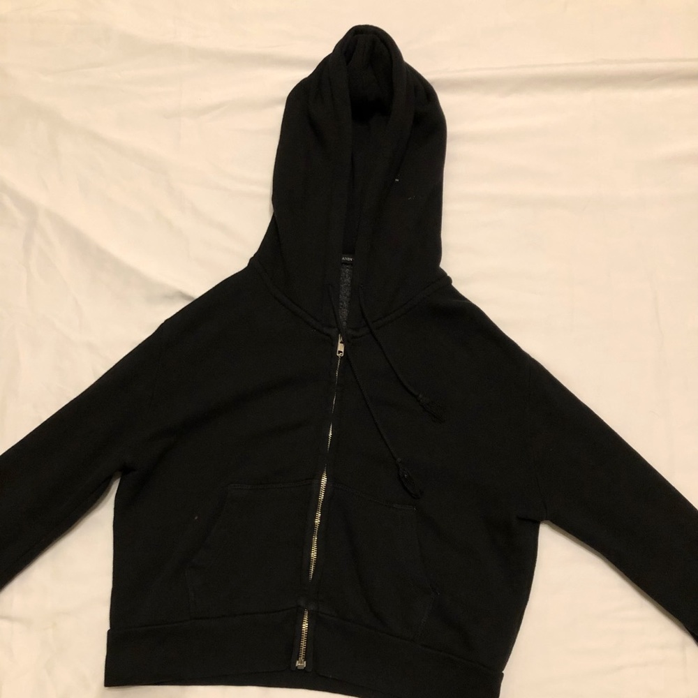 brandy melville zip up jacket